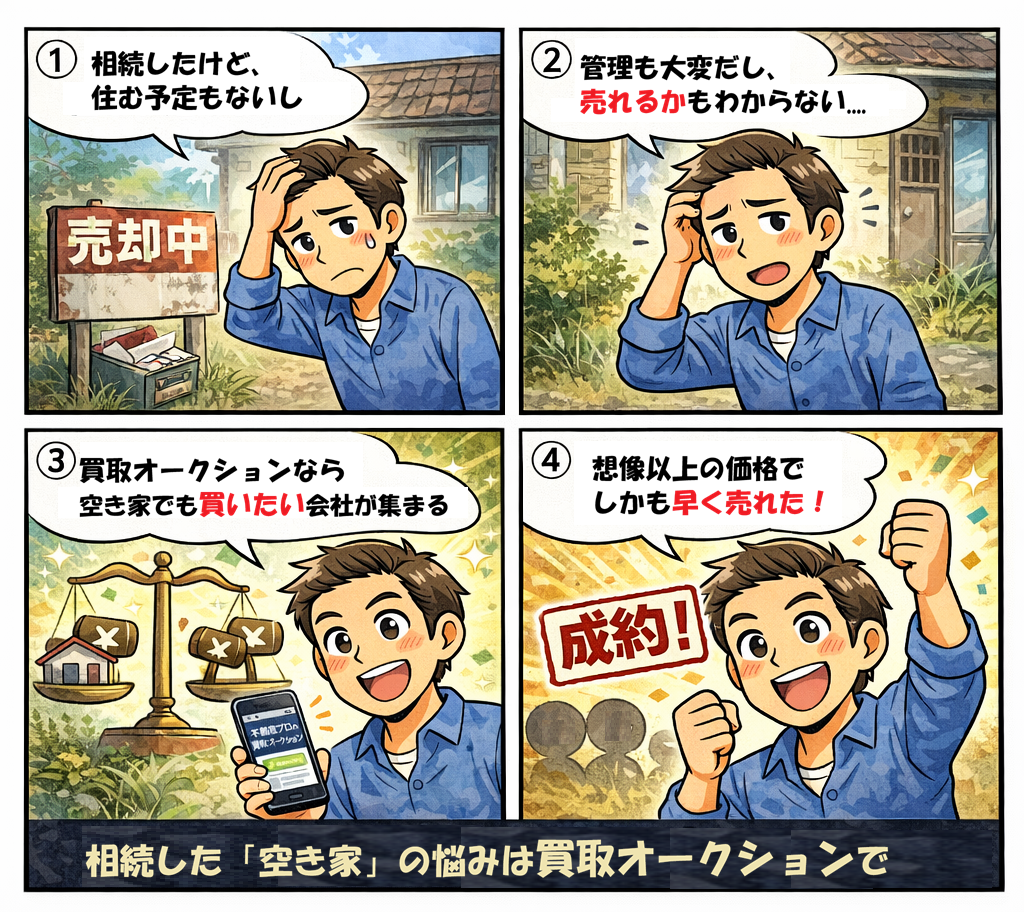 空き家売却のメリット