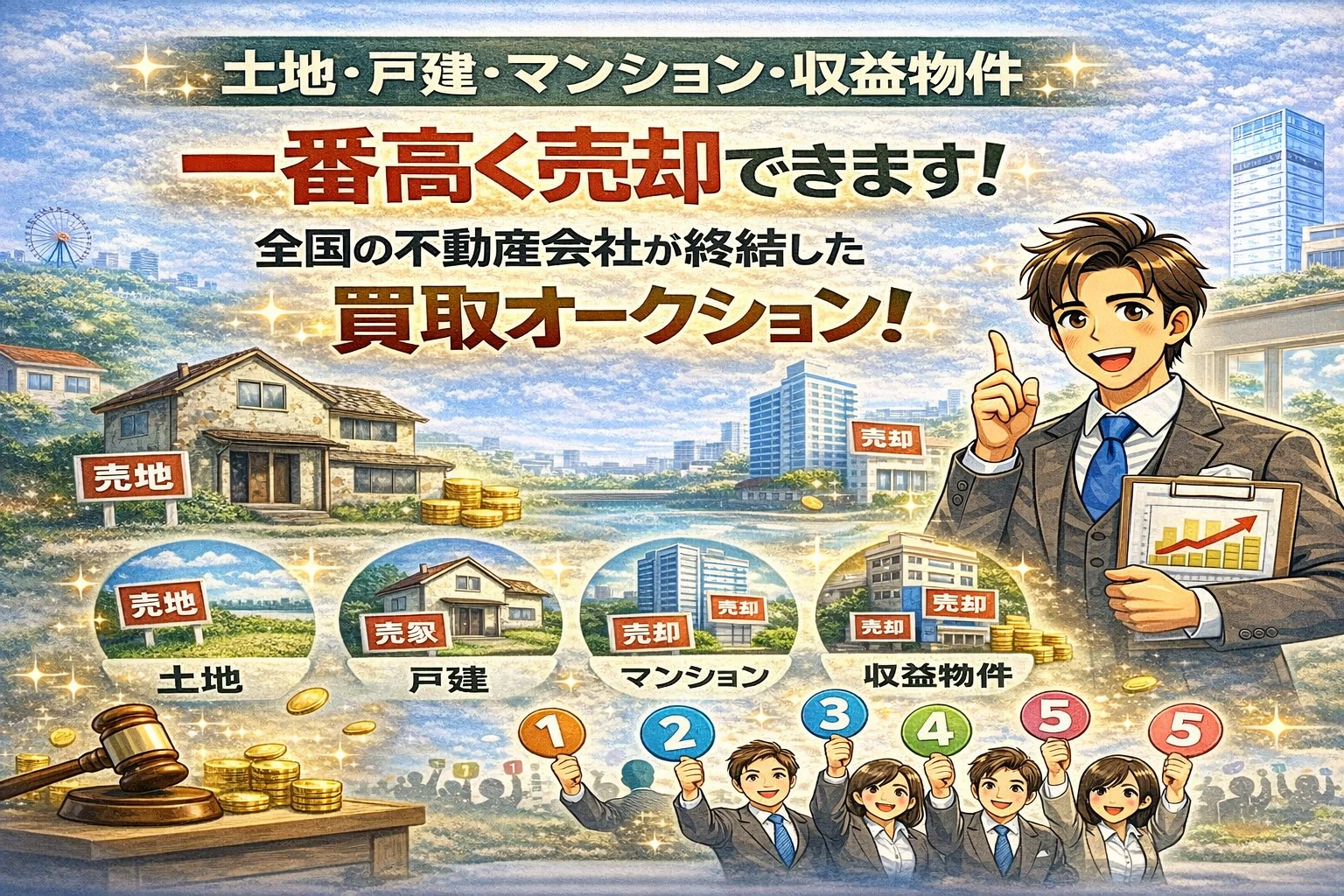 一番高く売却できます買取オークション