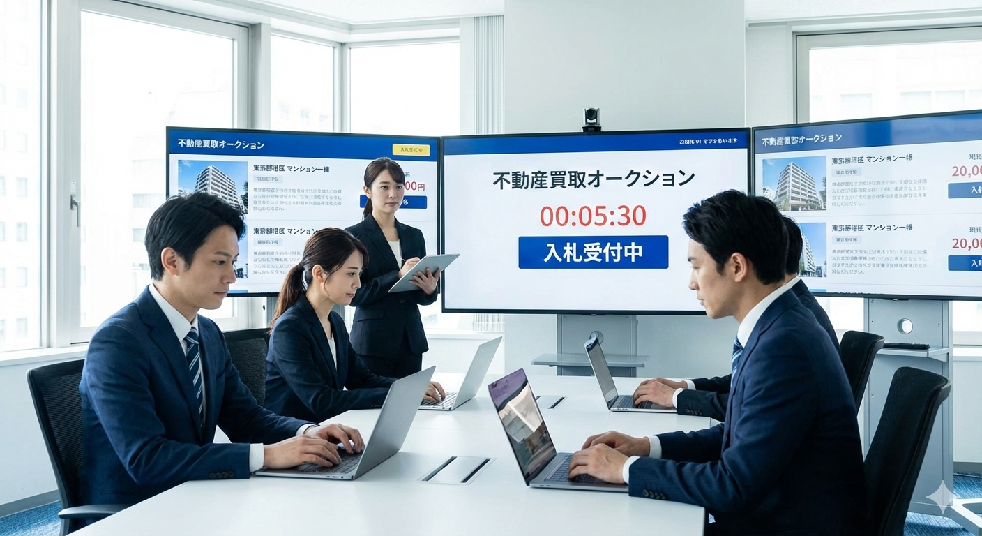 全国の買取業者が参加買取オークション