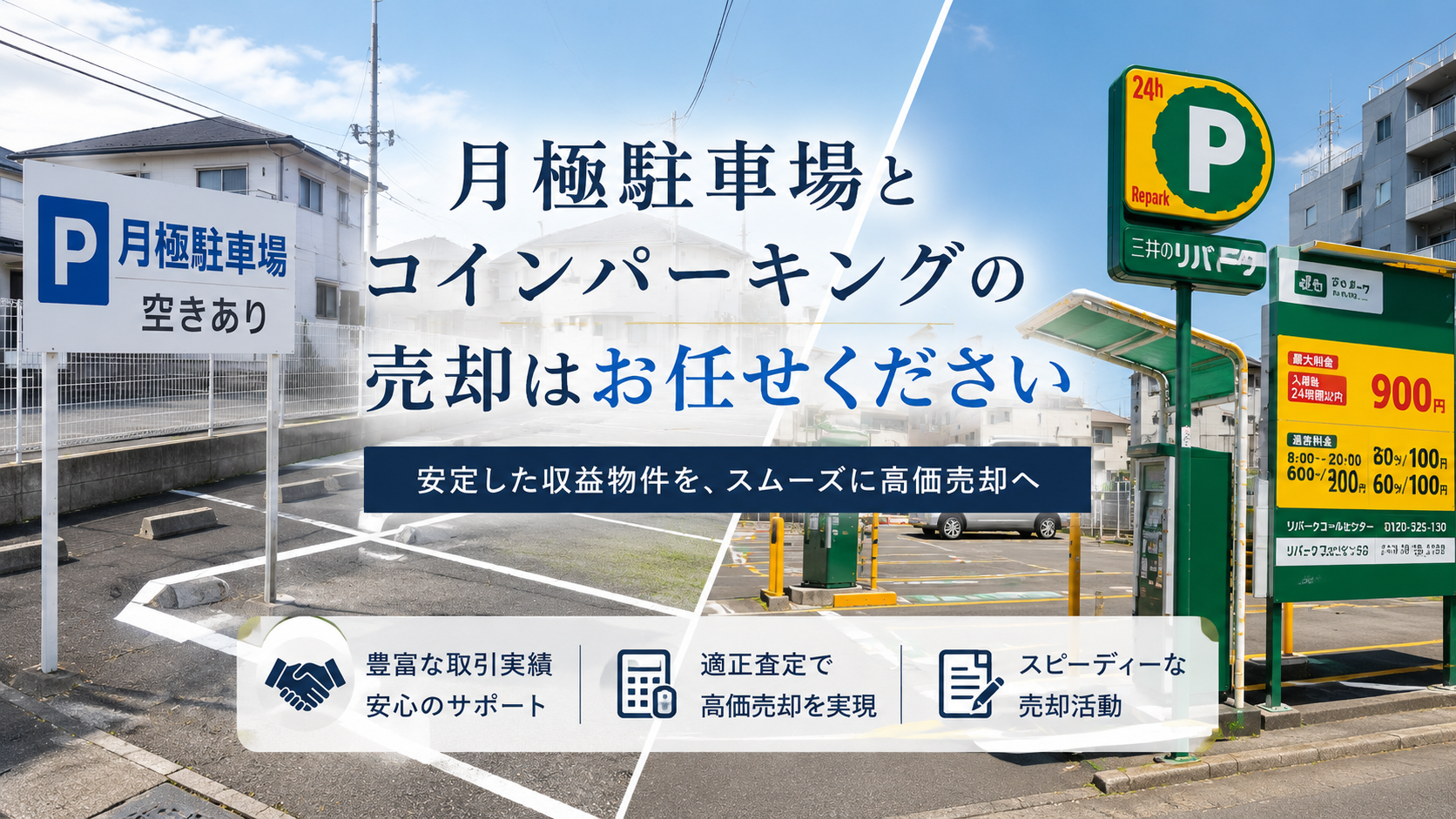【売却専門】千葉市の駐車場売却｜仲介と買取AUC｜相続や資産整理はお任せください！