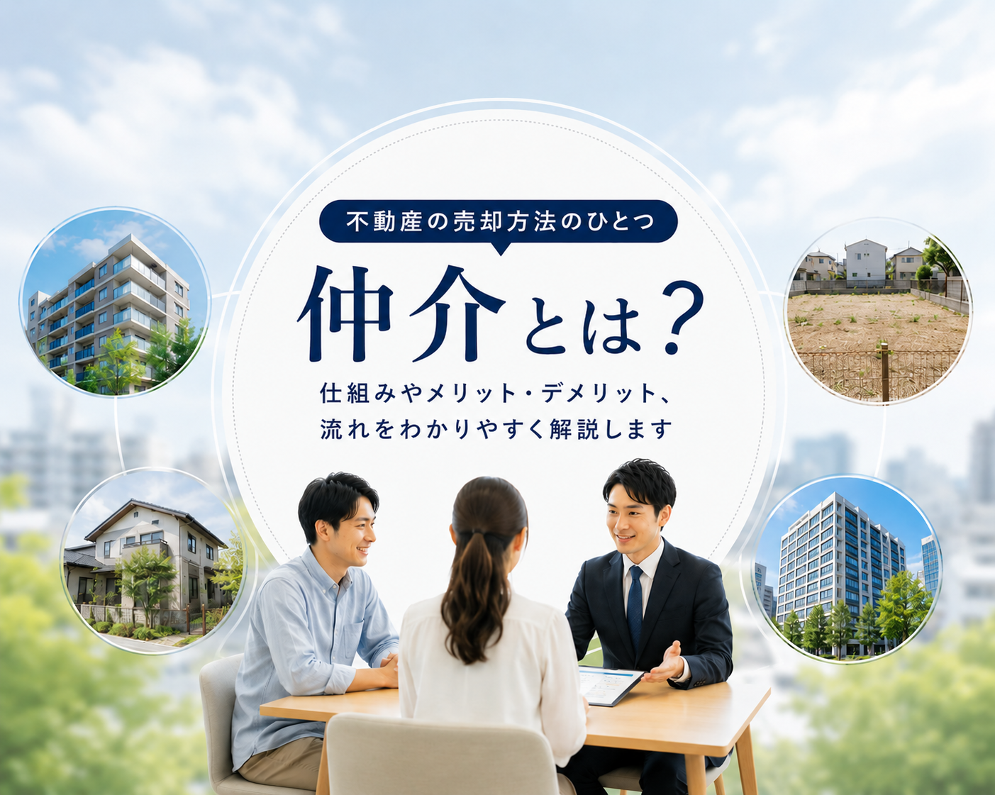 仲介による売却のメリット