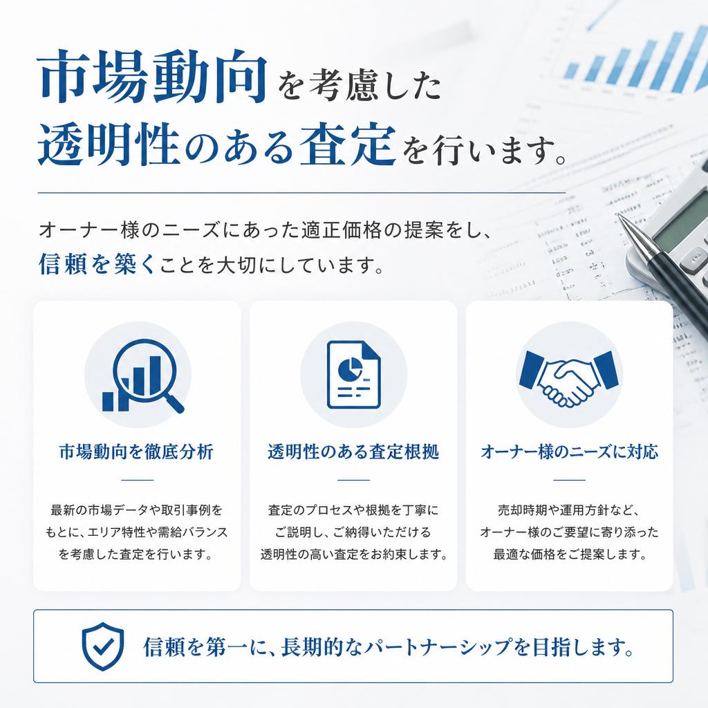 実績に基づく詳細な査定