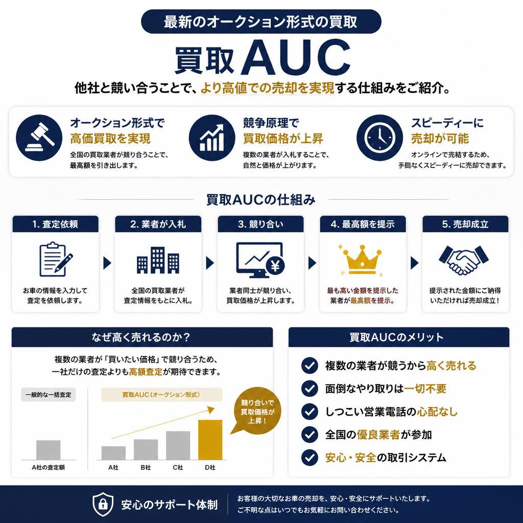 オークション形式のAUCとは?