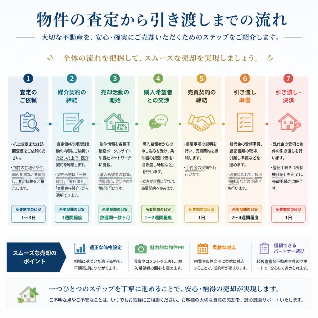 売却の流れ
