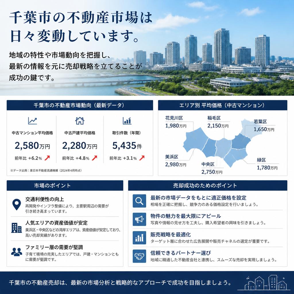 千葉市の不動産市場を知る