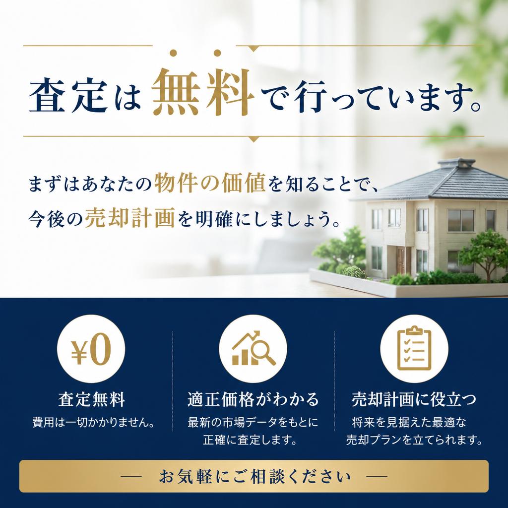 無料査定で安心の第一歩