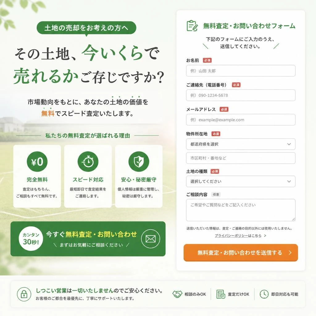今すぐ無料査定・お問合せ