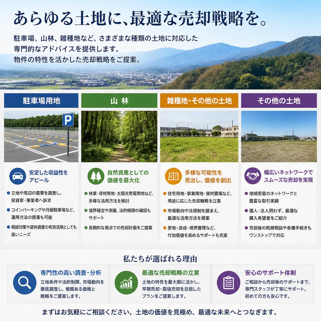 タイプ別土地のご相談