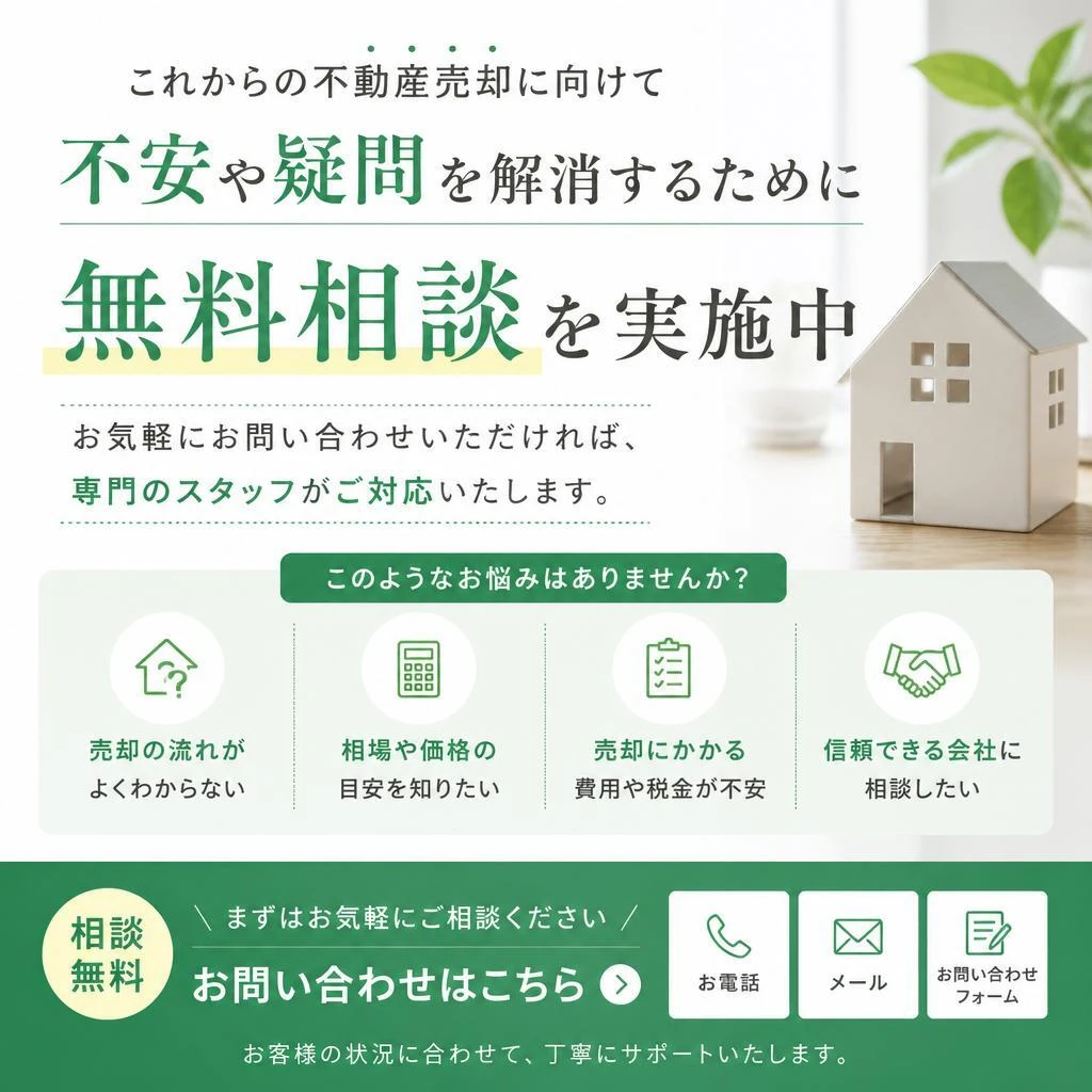 無料相談のご案内とお問い合わせ