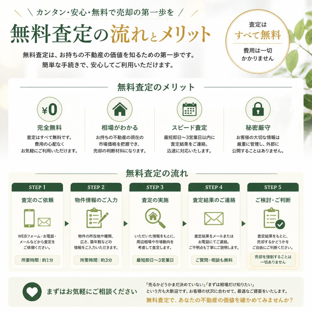 4. 無料査定のご案内