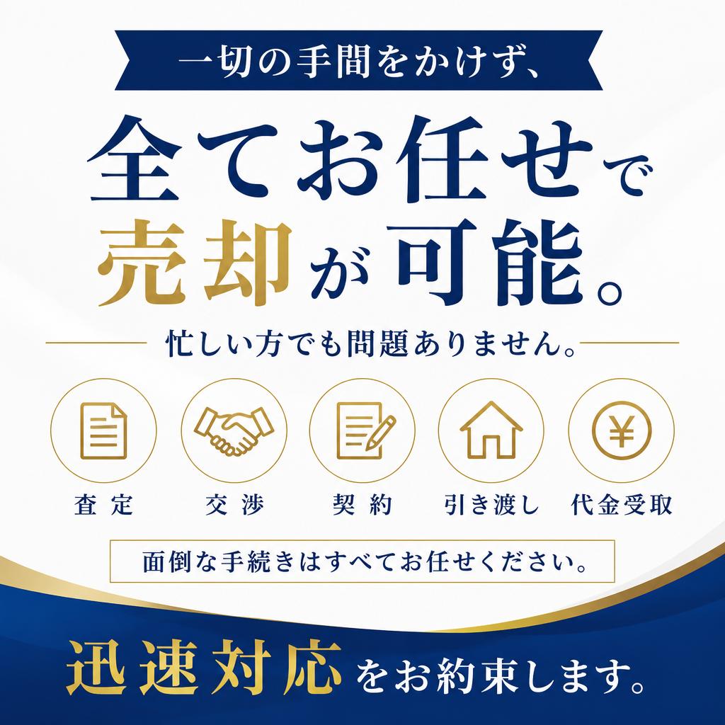 4. 丸投げOK！手間いらずのサポート