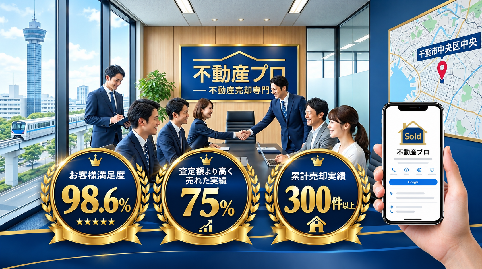 【買取専門】不動産の高値買取「カイトリ・マックス」｜業界最多13万社が値付｜千葉市｜